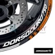 Purple Rim Tape 17 inch Wheel Sticker AA02 Fit Aprilia DORSODURO 750 08-17 16