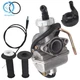 For Honda 1979-2004 XR80 Carburetor & Throttle Cable with Handle Grip Bar 7/8"