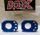 SUZUKI DR-Z4SM 2025 REAR WHEEL AXLE BLOCKS DRZ4S CHAIN ADJUSTER BLOCKS
