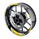 Yellow Stripes Motor Wheel Stickers For Honda CBR650R 19 20