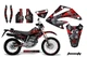 Graphic Stickers +#PLT/RIM Decals For Honda XR250SM 2003-2005 TOXIC R K
