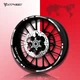 For 2018 Yamaha MT03 MT-03 Motorcycle Wheel Rim Reflective Decal Sticker