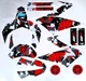 Yamaha XT660 X 2006 onwards Red Camouflage 2 Edition Decor Decal Sticker