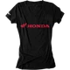 FACTORY EFFEX-APPAREL TEE HONDA WMN BLACK LG 16-88344