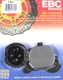 Genuine EBC REAR Brake Pads Kawasaki KZ1000 LTD  KZ750B KZ900B KZ650C #FA37
