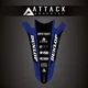 Attack Graphics Renegade Rear Fender Decal YZ Blue For Yamaha YZ125 Monster