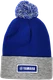 Factory Effex Beanie w/Pom Pom Gray Royal Blue 23-86202