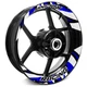 Blue Inner Decal Wheel Rim Stickers S17W For Yamaha FZ09 MT-09 18 19 20 21