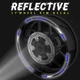 Comb Reflective Wheel Rim Stickers For Aprilia MANA 850 07-18 17 16 15 14 13 12
