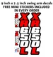 Honda Xr650L Decals Graphics shroud Stickers Dirt bike xr650 xr 650 1993-2023