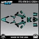 Graphics Kit for KTM Electric Mini SXE2 (2024+) Lethal - TEAL
