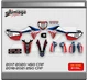 HONDA CRF450R 2017 2018 2019 2020  CRF250R 18-21 GRAPHICS KIT SEMI CUSTOM