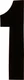 Dirt Digits Extreme Digits Competition Stick-On 4in. White Number - 1 - XT43W-1