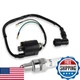 FLYPIG A7TC 2-Wire Ignition Coil Spark Plug 50-125cc Honda XR50 CRF50 ATV