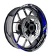 Blue 17 inch Wheel Sticker Decal AX2 For Kawasaki Ninja H2 H2R 15-21 20 19 18 17