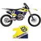 Chrome Series Trim Graphic Kit for Husqvarna - Blue/White/Yellow 27-51602