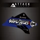 Attack Graphics Renegade Radiator Shroud Decal Blue 207-124-0003