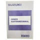 Suzuki RM80 Owners Maintenance Manual, 99011-02B23-03A