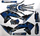 YAMAHA WR250 X 2008 2021 BLUE HUNTER EDITION DECOR DECAL Sticker
