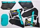 YAMAHA DT 125 1991 2003 4BL DE03 MINT DECOR DECAL Sticker