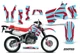 Dirtbike Graphic Stickers Decals For Honda XR650L 1993-2025 ZOOTED R AQU