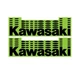 D-COR 6" Kawasaki Decal 10 Pk 40-20-107