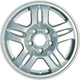 2002-2004 HONDA CR V Sparkle Silver 15x6 OEM Wheel 63842 