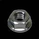 Bolt Hex Head Smooth Flange Nuts M8 x 1.25 12mm 021-10812