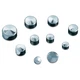 KURYAKYN CHROME KOOL KAPS HARLEY DAVIDSON 5/16" ALLEN HEAD BOLTS SOCKET CAP 2443