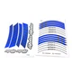 GP02 17" Wheel Decal Stickers Set For Yamaha MT10 18 19 20 21