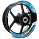 For Yamaha MT09 18-24 23 22 21 20 Wheel Inner Rim Stickers 17 inch S02W Aqua