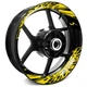 S20W Inner Wheel Rim Sticker Decals 17 Inch For Yamaha FZ07 MT-07 18 19 20 21