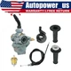 Carburetor, Twist Handle & Throttle Cable For Honda CRF50F Dirt Bike 2004-2009