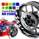 17" Motorcycle Rim Wheel Accessory Sticker For Yamaha MT07 18-21 20 19