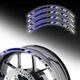 Reflective Sticker Stripes Yellow Pattern SH14 For Suzuki SV 650X 19-20