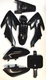 HongK Honda CRF XR XR50 CRF50 125CC Pit Dirt Bike Black Plastic Fender Body Work