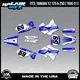 Graphics Kit for Yamaha YZ250 YZ125 (1996-2001) YZ 250 YZ 125 Swift - Blue Shift