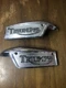 Triumph 500 750 650 T100 TR6 etc Circa 1960s/1970s Pair of Tank Badges