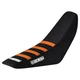 2024-2025 KTM SXE-2 SX E2 Seat Cover By Enjoy Mfg ALL BLACK ORANGE RIBS #431