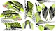 YAMAHA RAPTOR 660R full graphics kit 2001 2005..THICK AND HIGH GLOSS
