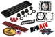 Yamaha YFZ450 Kibblewhite ARP Style Head Stud Kit Cometic Gasket RED Viton Seals