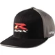 NEW OEM GENUINE FX SUZUKI GSXR LOGO FLEX FIT HAT CAP BLACK/GREY 15-88446 SM/MED