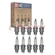 10 pc Champion Copper Plus 931M Spark Plugs for QL82C 3922 1507 Ignition yy