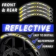 SH11 Red Reflective Wheel Sticker Tape For Ducati Hypermotard 950 19-21 20