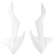 UFO Radiator Shrouds Scoops Pair White KTM 85 SX 18-24 GAS GAS MC 85 2021-2024