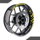 17" Wheel Rim Stickers RUN For Honda CB 919 Hornet 900 NC700 X CB650F CB500R