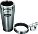 Kuryakyn 1464 Drink Holder with Stainless Steel Mug for 1in Bar Clamp