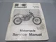 Kawasaki OEM Service Manual 1993 KLX250 KLX250R 99924-1165-01