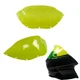 PMMA 8'' Green Transparent Windsheild for Harley Dyna Softail with FXRT fairings