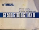 Yamaha genuine workshop manual supplement GT50B GT80B GTMXB  1975